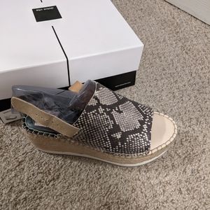Snakeskin espadrilles